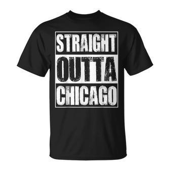 Vintage Straight Outta Chicago T-Shirt - Monsterry AU