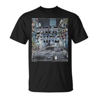Vintage Streetwear Drift Car Graphic Apparel T-Shirt - Monsterry DE