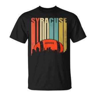 Vintage Syracuse Rugby Football New York T-Shirt - Monsterry