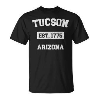 Vintage Tucson Arizona Az Est 1775 Souvenir T-Shirt - Monsterry CA