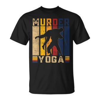 Vintage Yoga Martial Arts Jiu Jitsu Karate Sports T-Shirt - Monsterry CA