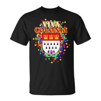 Viva Colonia Carnival Fun City Cologne T-Shirt - Seseable