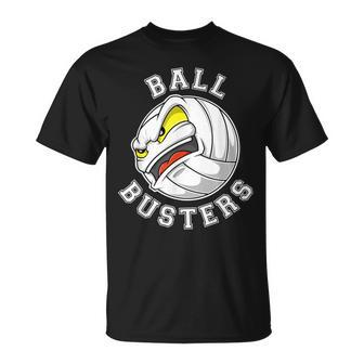 Volleyball Team For Ball Busters T-Shirt - Monsterry DE