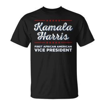 Vote Kamala Harris First African American Vice President T-Shirt - Monsterry