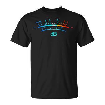 Vu Meter Db T-Shirt - Geschenkecke