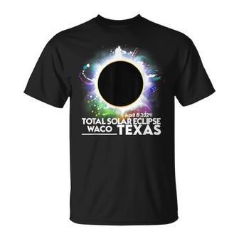 Waco Texas Total Solar Eclipse April 8 2024 Totality T-Shirt | Mazezy