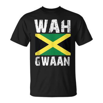 Wah Gwaan Jamaican Jamaica Apparel Slang T-Shirt - Monsterry UK