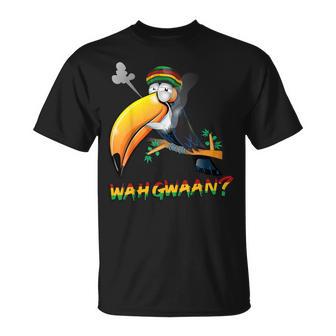 Wah Gwaan Patois Jamaica Toucan Jamaican Slang T-Shirt - Monsterry AU