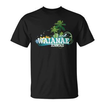 Waianae Hawaii Travel Vacation Tropical T-Shirt - Monsterry DE