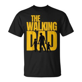 The Walking Dad Papa Dad Father's Day T-Shirt - Monsterry CA