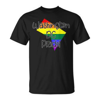 Washington Dc Gay Pride T-Shirt - Monsterry