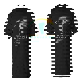 Waterbury Vermont Total Solar Eclipse 2024 T-Shirt - Seseable