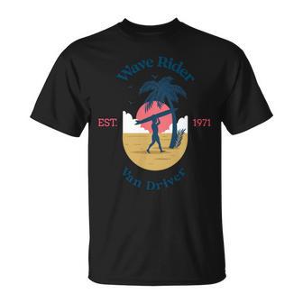 Wave Rider Van Driver T-Shirt - Monsterry CA