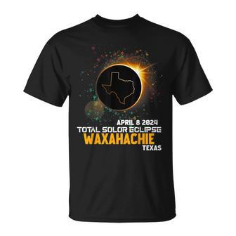 Waxahachie Texas Total Solar Eclipse 2024 T-Shirt - Monsterry DE