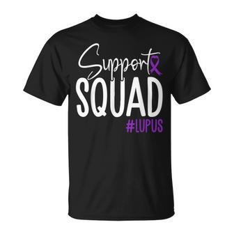 We Wear Purple Lupus Awareness Support Squad T-Shirt - Thegiftio UK