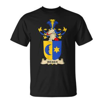 Weber Coat Of Arms Family Crest T-Shirt - Monsterry CA