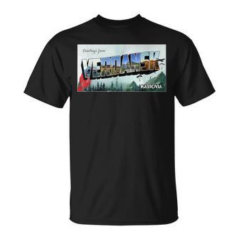 Welcome To Verdansk Gaming Gulag Warzone Verdansk T-Shirt - Monsterry AU