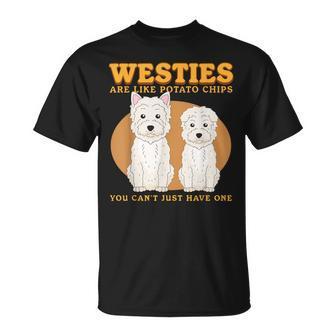Westies Are Like Westie Dog Owner West Highland Terrier T-Shirt - Monsterry AU