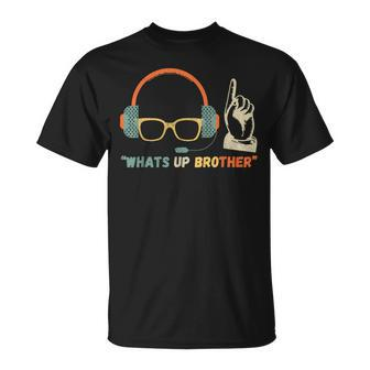 Whats Up Brother Sketch Streamer Whats Up Brother T-Shirt | Mazezy CA