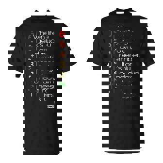When Life Gets You Down Motorcycle Motorbike Gears On Back T-Shirt | Seseable UK