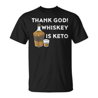 Whiskey Is Keto Keto Diet T-Shirt - Monsterry