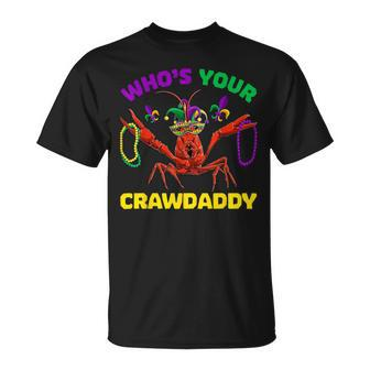 Who's Your Crawdaddy Crawfish Mardi Gras Women T-Shirt - Monsterry DE