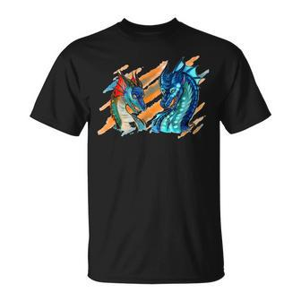 Wing Of Fires Legends Fathom Darkstalker Clearsight T-Shirt | Seseable CA