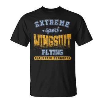 Wingsuit Extreme Sport Flying Parachute T-Shirt - Monsterry UK