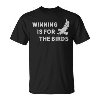 Winning Is For The Birds Vintage Eagle Mascot T-Shirt - Monsterry