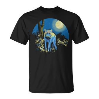 Wolf Artwork Wolf Wolf Lover T-Shirt | Mazezy
