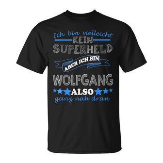 Wolfgang First Name Lettering Boys T-Shirt - Geschenkecke