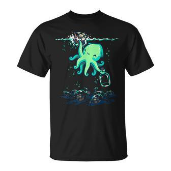 Woot Deep Sea Hobby T-Shirt - Monsterry