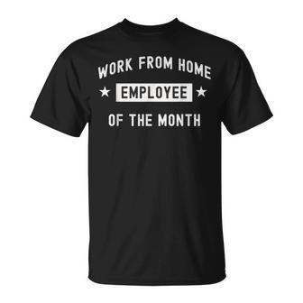 Work From Home Employee Of The Month Cute 2020 T-Shirt - Monsterry