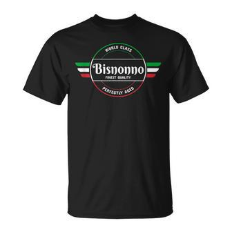 World Class Bisnonno Italian Great Grandfather T-Shirt - Monsterry