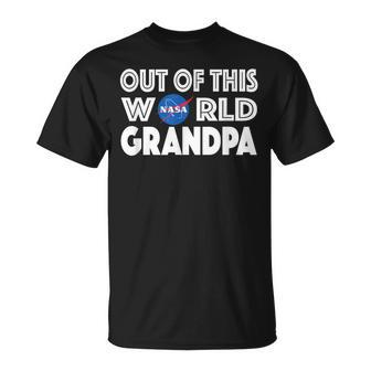 Out Of This World Grandpa Nasa T-Shirt - Monsterry DE