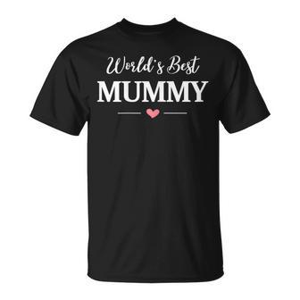World's Best Mummy Ever Mum Mother's Day T-Shirt - Thegiftio UK