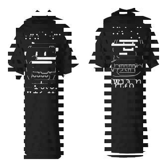 Write On Braille Visually Impaired Blind Awareness T-Shirt - Monsterry