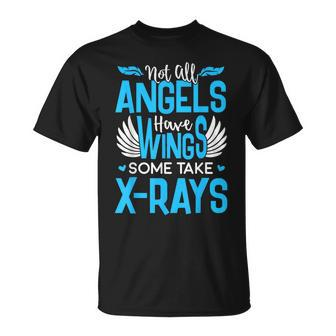 X-Ray Tech Angel Wings Radiology Tech Graduation T-Shirt - Monsterry UK