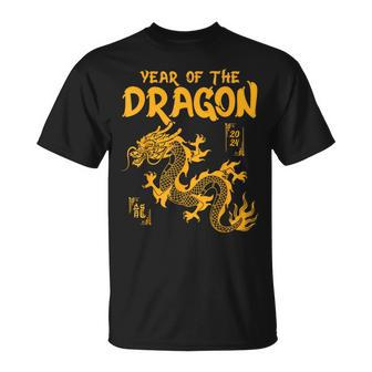 Year Of The Dragon 2024 Lunar New Year Chinese New Year 2024 T-Shirt - Thegiftio UK