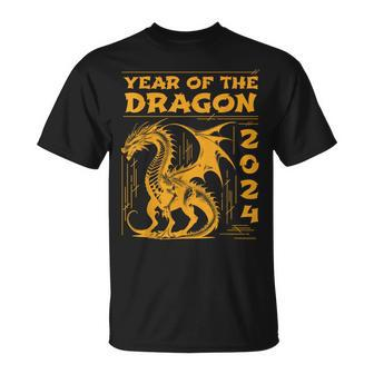 Year Of The Dragon 2024 Lunar New Year Chinese New Year 2024 T-Shirt | Mazezy