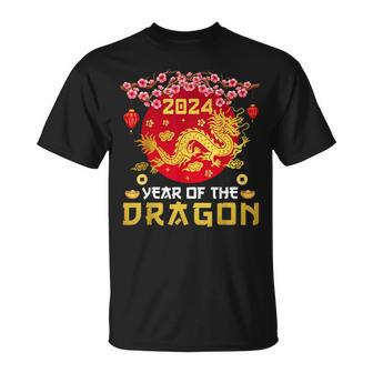 Year Of The Dragon 2024 Lunar New Year Chinese New Year 2024 T-Shirt - Seseable