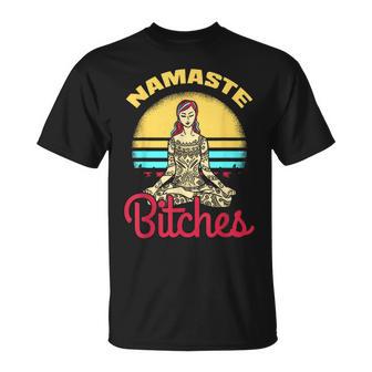 Yoga Namaste Es T-Shirt - Seseable