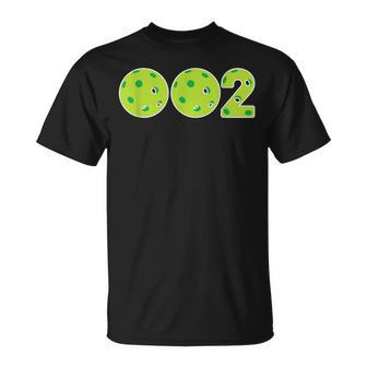 Zero Zero Two I 002 Pickleball Tournament T-Shirt - Monsterry