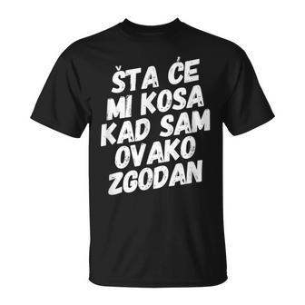 Zgodan Bosna Hrvatska Srbija Jugo Balkan T-Shirt - Geschenkecke