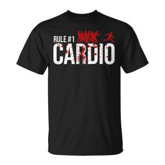 Zombie Rule 1 Cardio T-Shirt - Monsterry