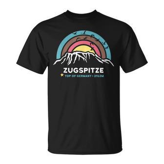 Zugspitze Berg Germany Garmisch Hiking Souvenir T-Shirt - Geschenkecke