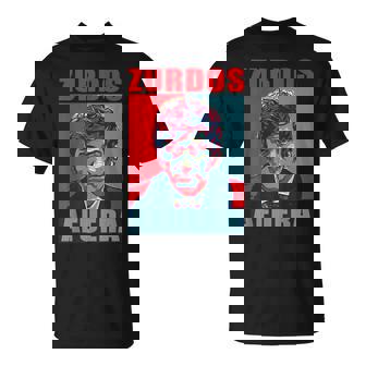 Zurdos Afuera Javier Milei Presidente 2023 T-Shirt - Seseable