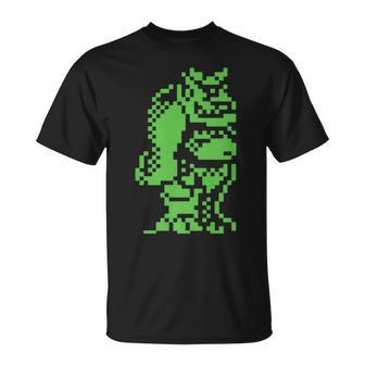 Zx Spectrum Green Troll Bridge 2 3 Ql 8-Bit Retro Gaming T-Shirt - Monsterry UK