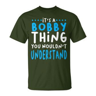 Bobby Name Personalized Christmas Present Robert T-Shirt - Monsterry CA
