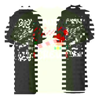 Candy Cane Merry And Bright Christmas Lights Candy Costume T-Shirt | Mazezy